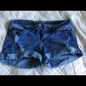 Old navy jean shorts